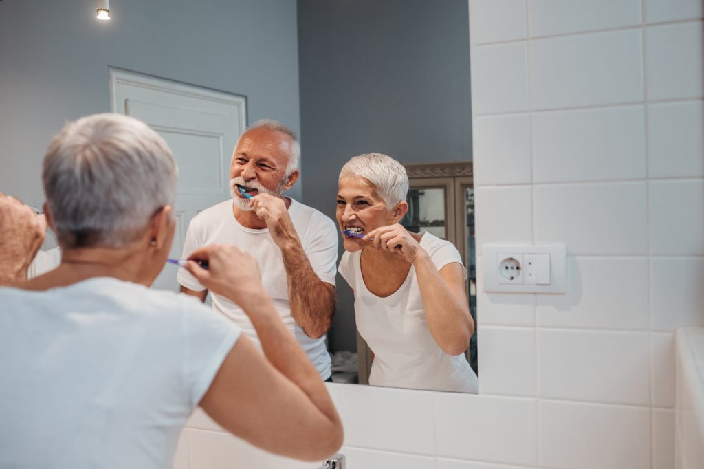 Elderly oral hygiene