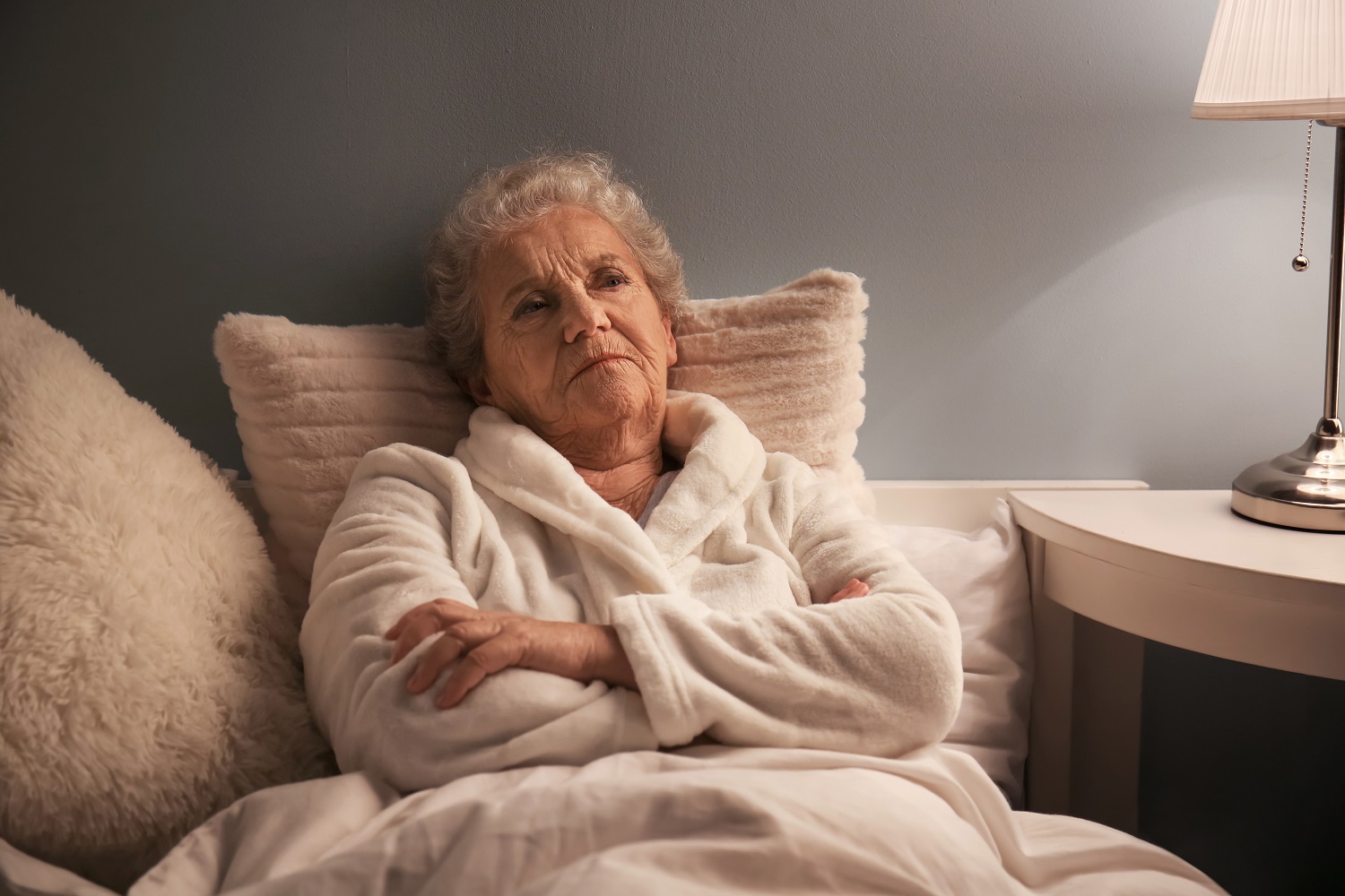 Elderly Women to Have Night Sweats