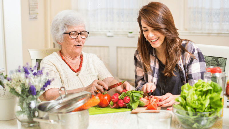 Serve healthy meals