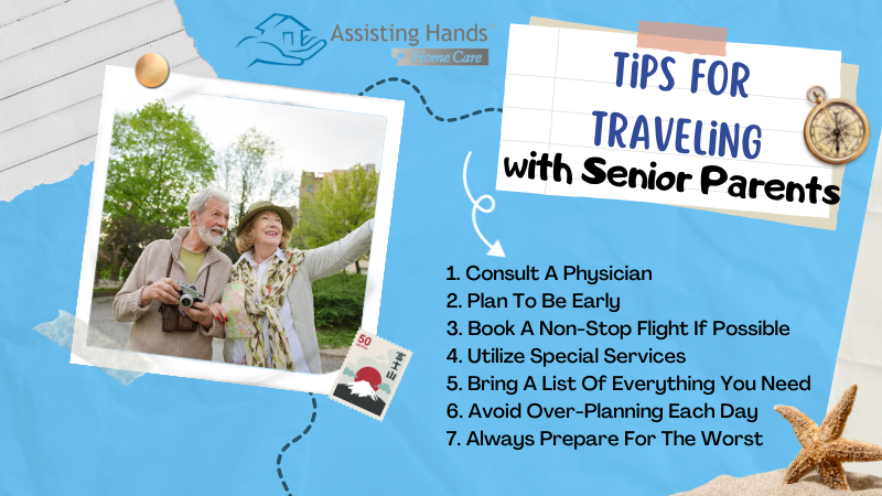 Tips for Traveling with Senior Parents