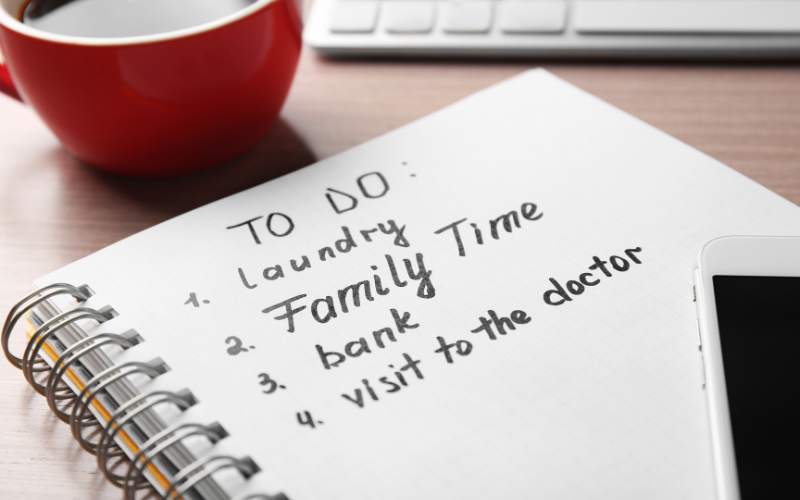 Time Saving Tips for Family Caregivers
